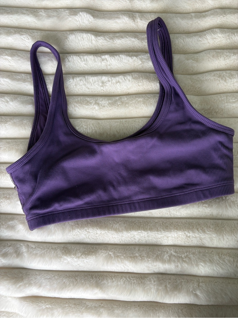 TnAction ribbed bra top